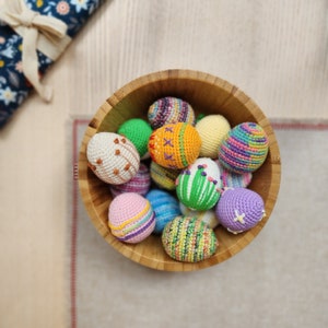Crochet Easter Eggs Ornaments Pattern,  Amigurumi Easter Eggs, Crochet patterns Easter eggs
