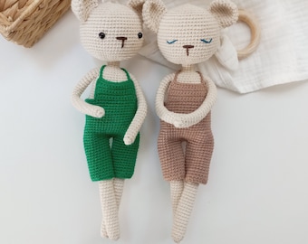 Amigurumi Bear Crochet Pattern: Easy PDF Instructions (Digital Download)