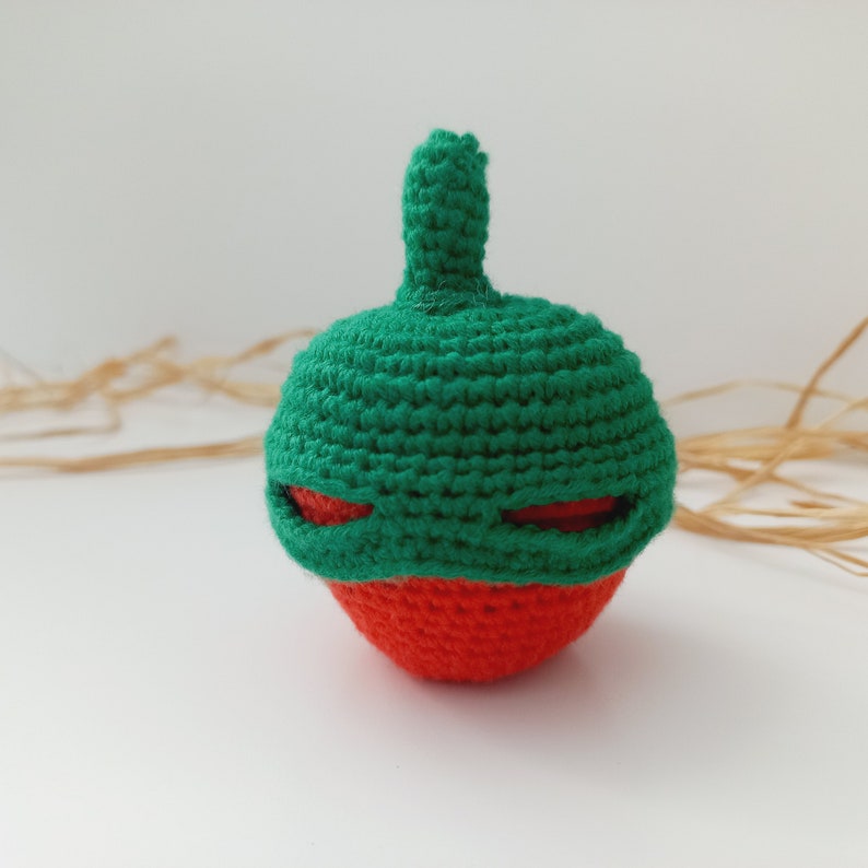 Free Poison Apple Crochet Pattern Halloween Poisoned Apple Etsy