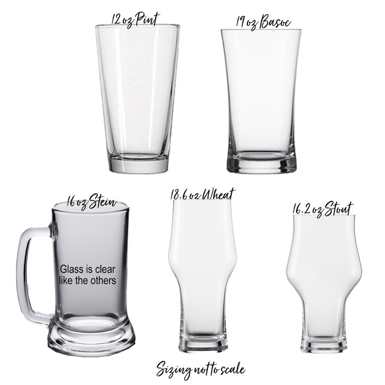 Engagement Gifts for Couple Personalized Engraved Growler Add Glasses to make a Custom Beer Growler Set image 2