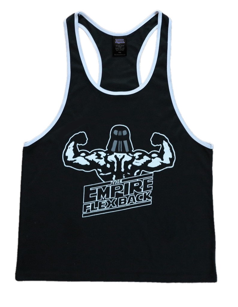 The Empire Flex Back Star Wars Mens Workout Tank Top T-shirt - Etsy