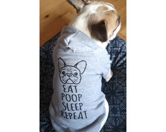 French Bulldog Clothing Hoodie Dog sweatshirt for Frenchie Bulldog