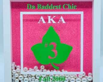 Personalized AKA Shadow Box