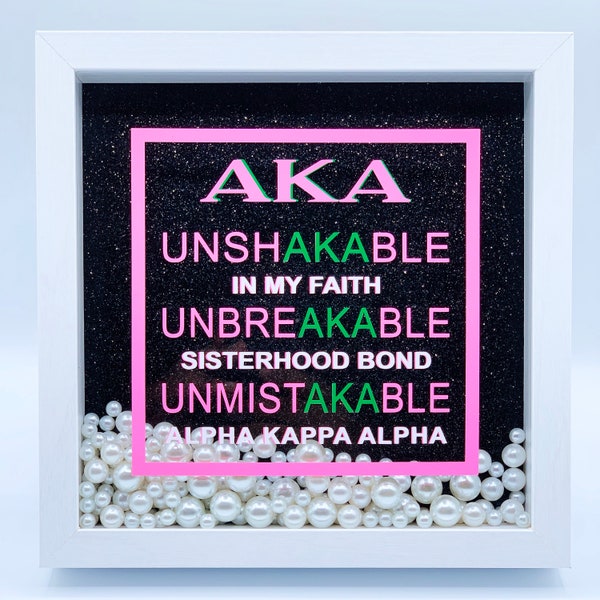 AKA Shadow Box **Unbreakable**