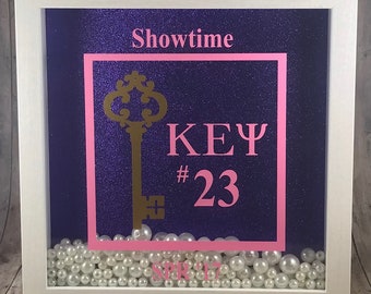 Personalized KEY Shadow Box