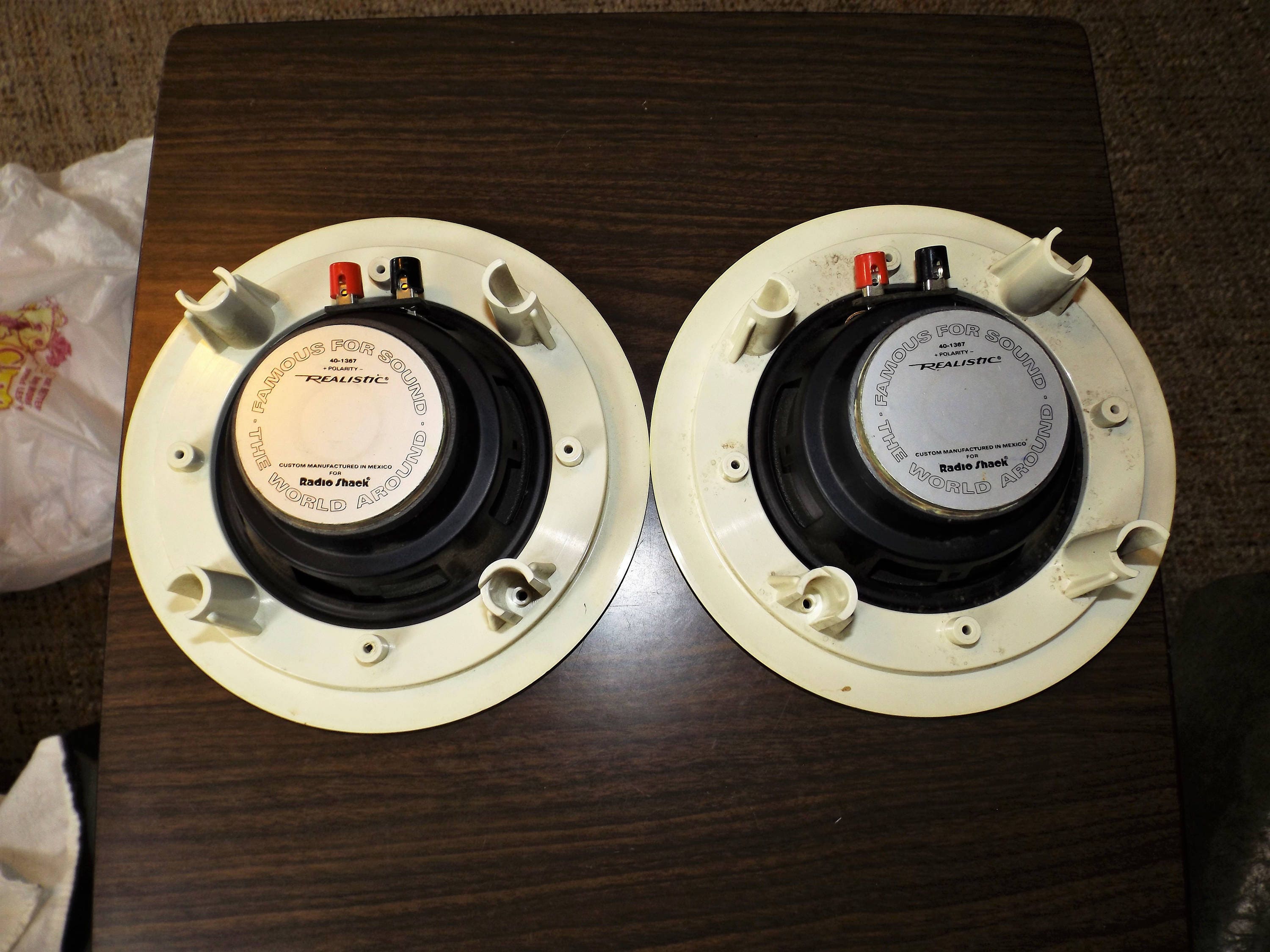 radio shack ceiling speakers