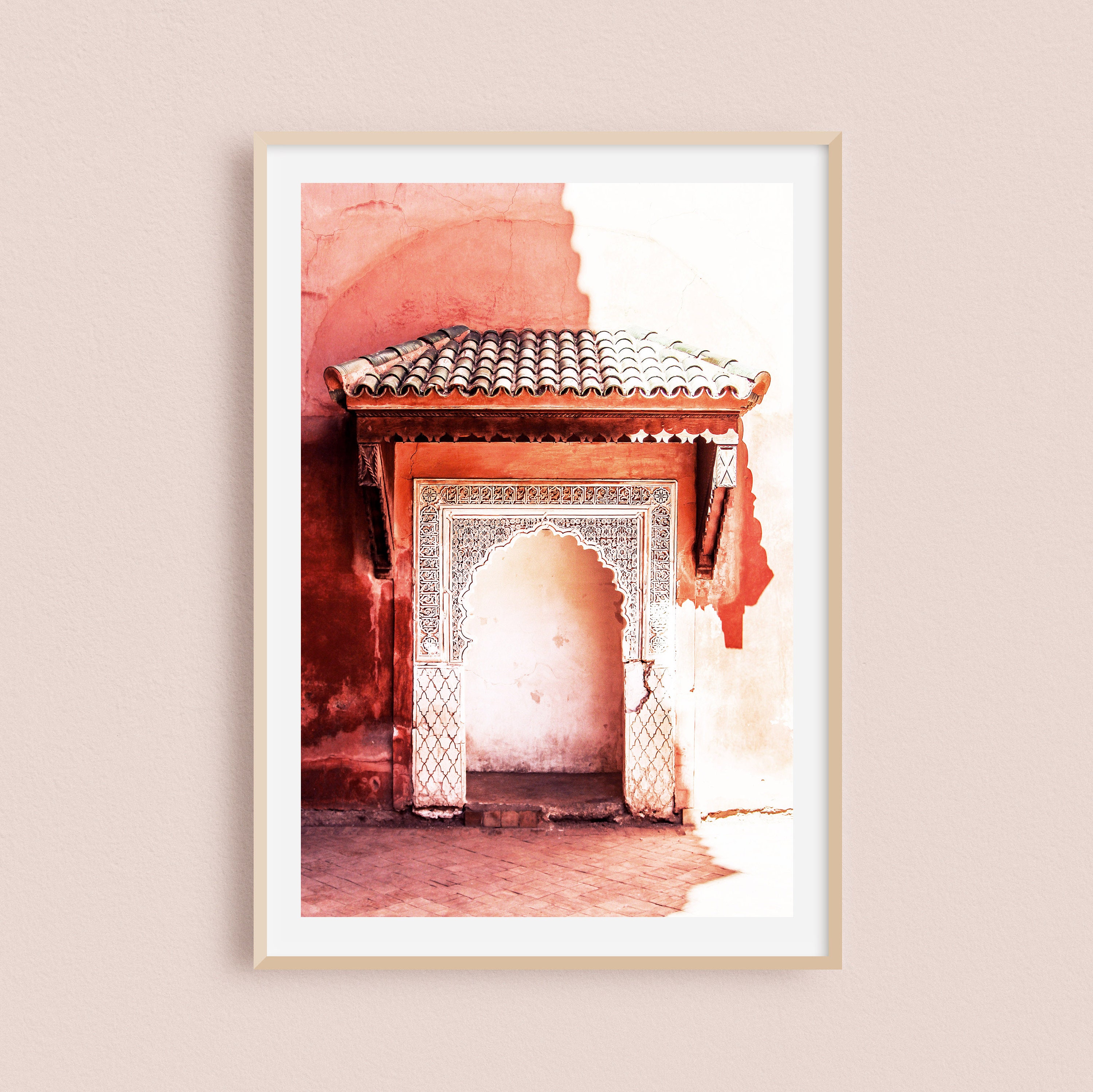 Impression Photo et Toile d'une Architecture Marocaine