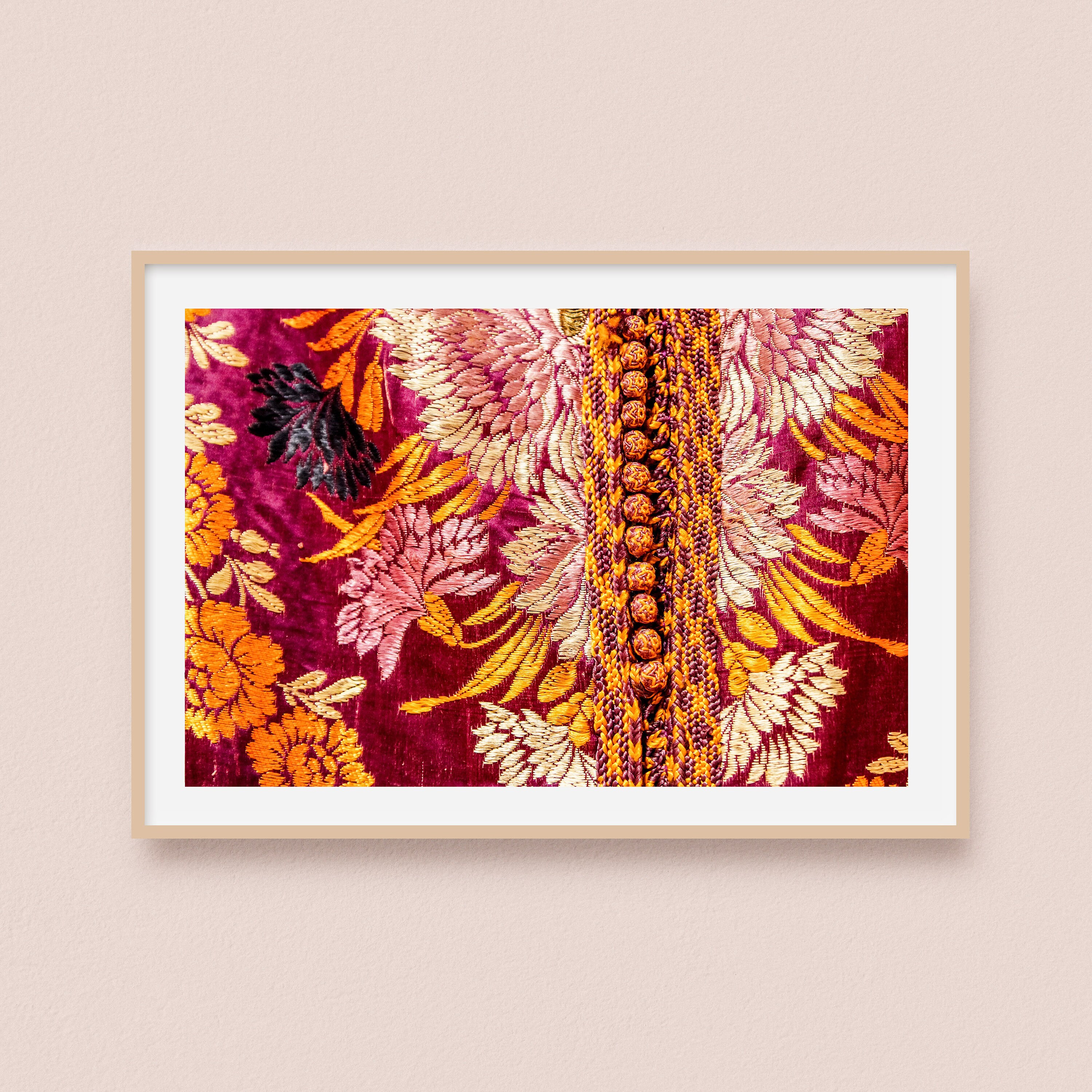 Impression Photo et Toile d'un Caftan Vintage Du Maroc