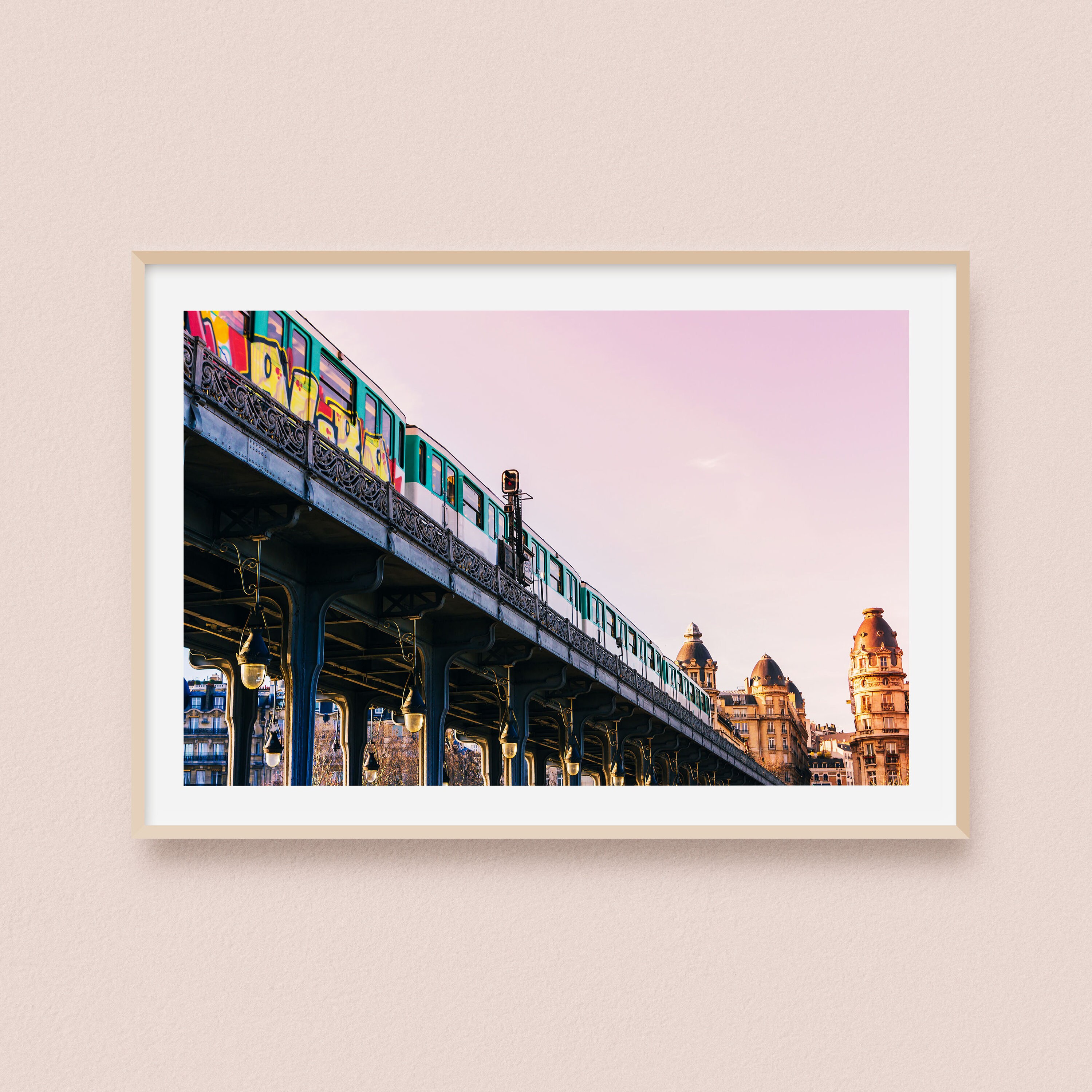 Impression Photo et Toile Du Pont Bir-Hakeim de Paris