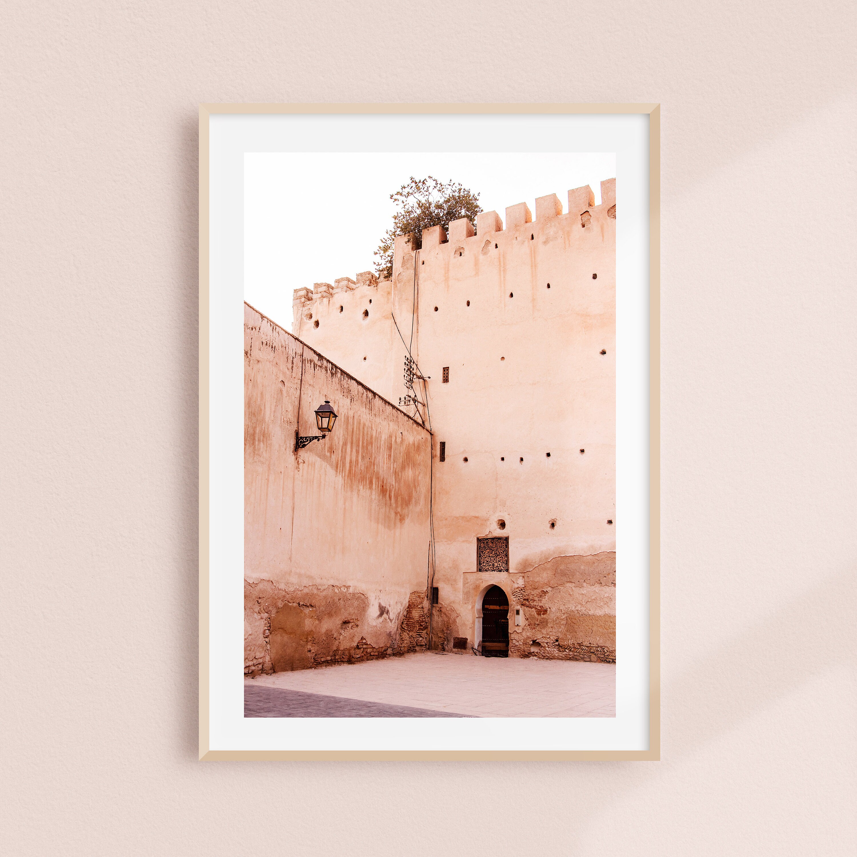 Impression Photo et Toile de L'ancienne Médina Meknès Au Maroc