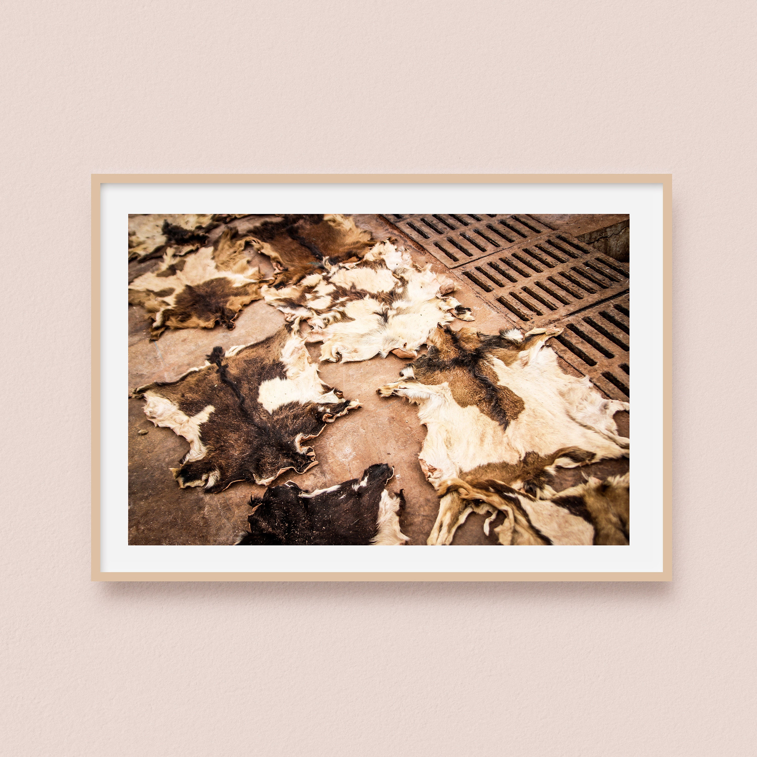 Impression Photo et Toile de La Tannerie Marrakech Au Maroc