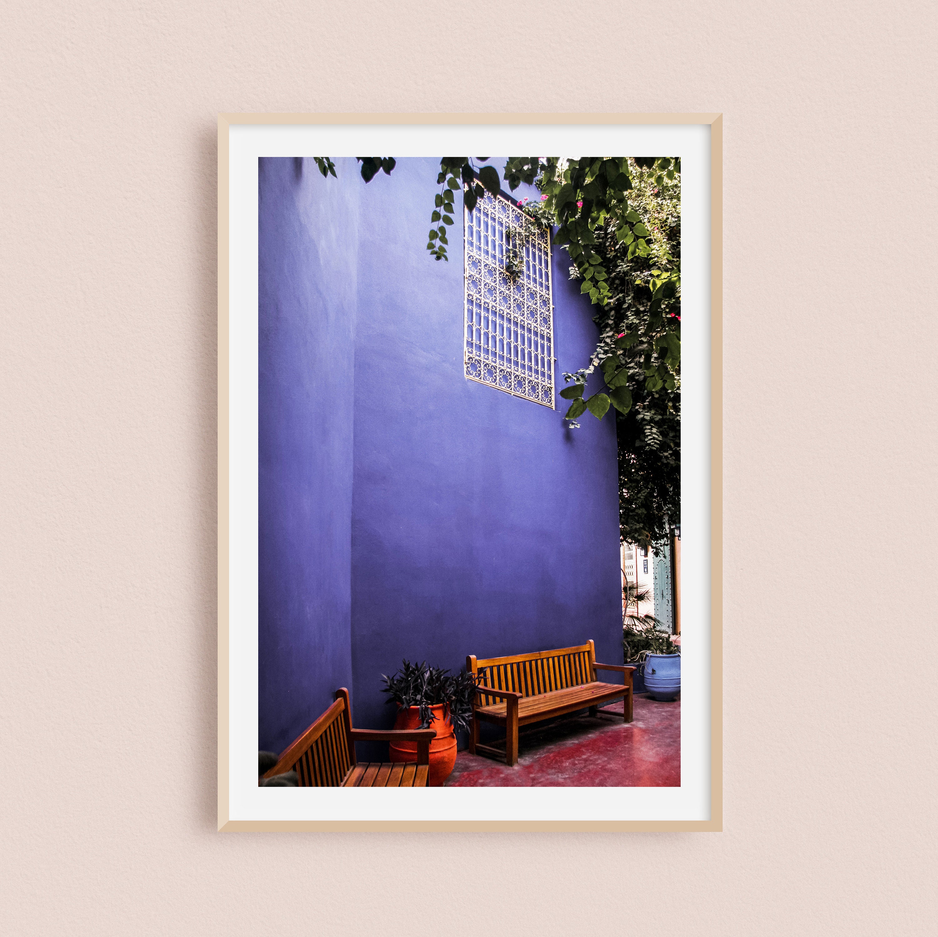 Impression Photo Du Jardin de Majorelle à Marrakech Au Maroc