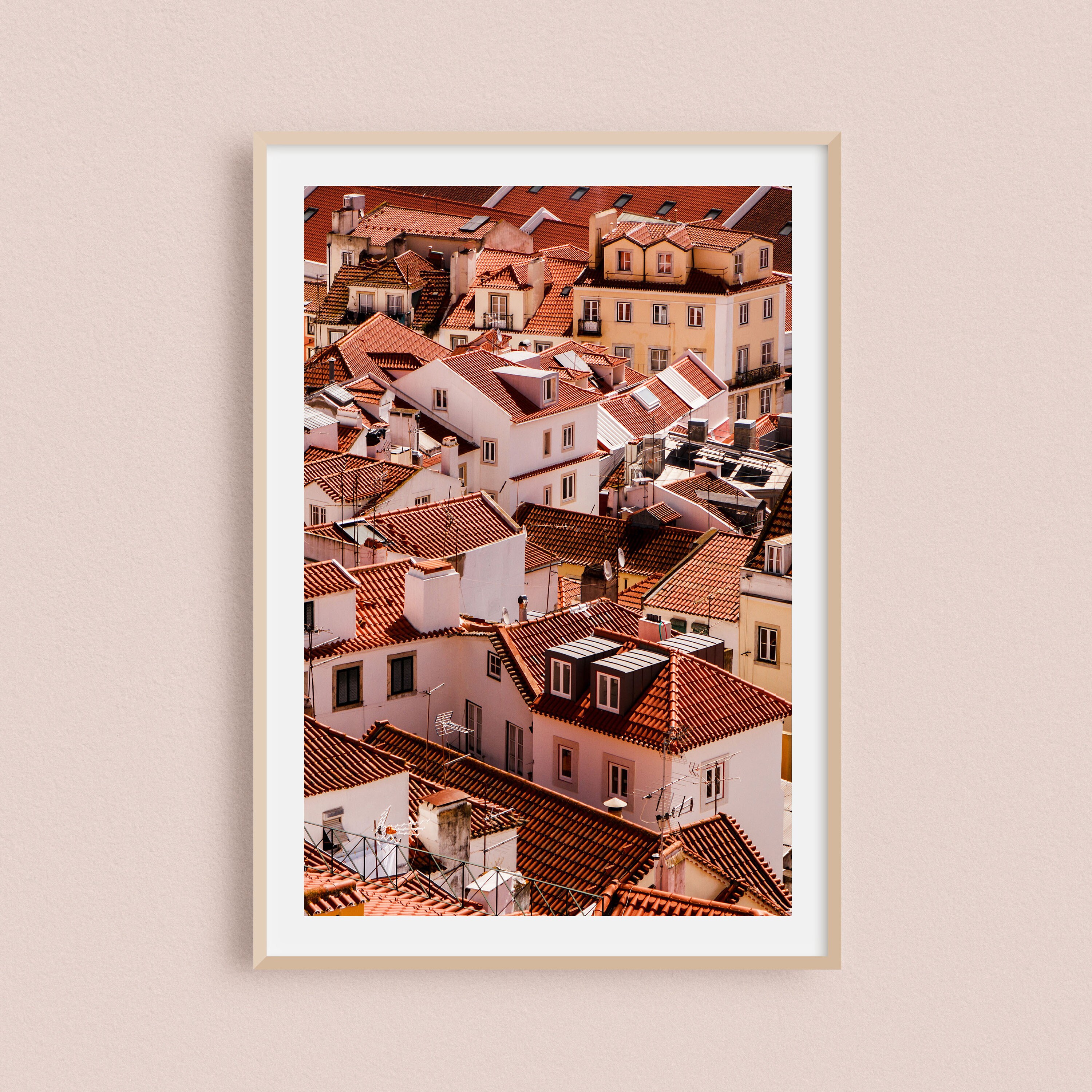 Impression Photo et Toile Du Quartier Alfama à Lisbonne Au Portugal