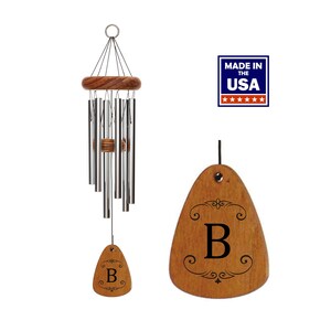 Personalized Wind Chime, Engraved Wind Chime, Engraved Windchime, Housewarming gift, Wedding Gift, Custom Engraved, Monogrammed Wind Chime