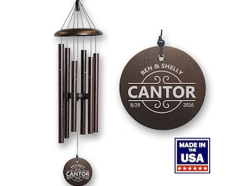 Anniversary Wind Chime | Authentic Corinthian Bells | Made in USA