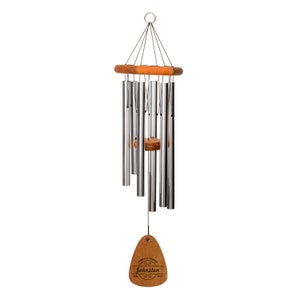 Anniversary Wind Chime Wood Wind Chime Anniversary Gift Made in USA image 4