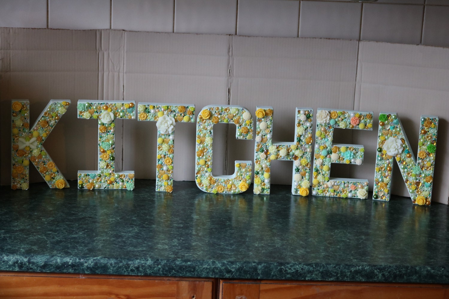 Decorative Letters Etsy