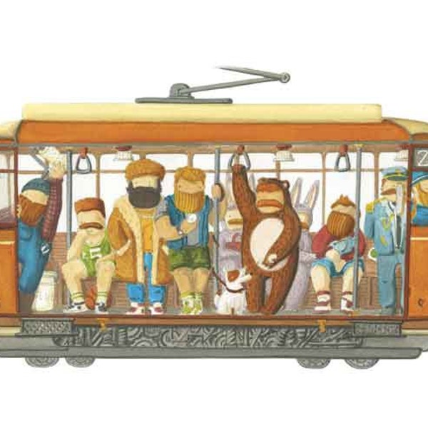 Milano TRAM ... cosy tram! - PRINT