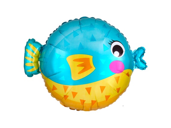 Puffer Fish Balloon - Mylar Under the Sea Finding Nemo Il_570xn