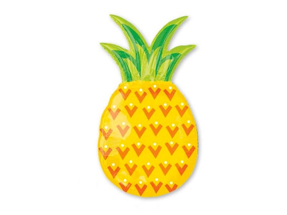 Pineapple Balloon - Jumbo fruit foil balloon tropical party Il_570xn