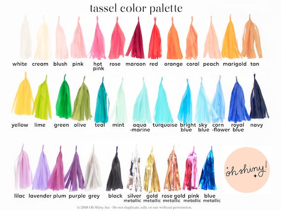 Custom Tassel Garland - Build Your Own Kit Il_570xn