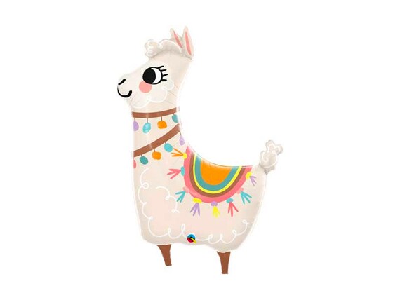 Llama Lovable Balloon - Jumbo mylar foil fiesta party balloon Il_570xn