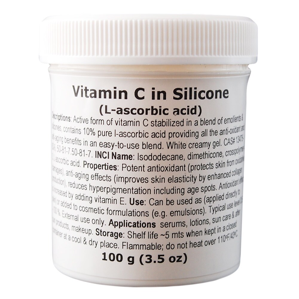 MakingCosmetics Vitamin C in Silicone 20 Lascorbic acid Etsy