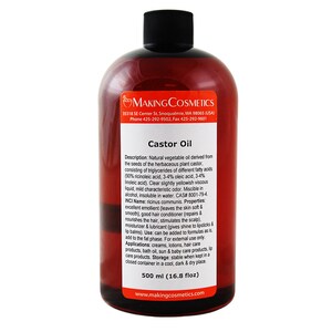 MakingCosmetics - Castor Oil - Cosmetic Ingredient