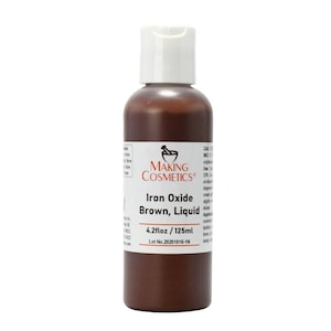 MakingCosmetics - Iron Oxide Brown, Liquid - Cosmetic Ingredient image 1