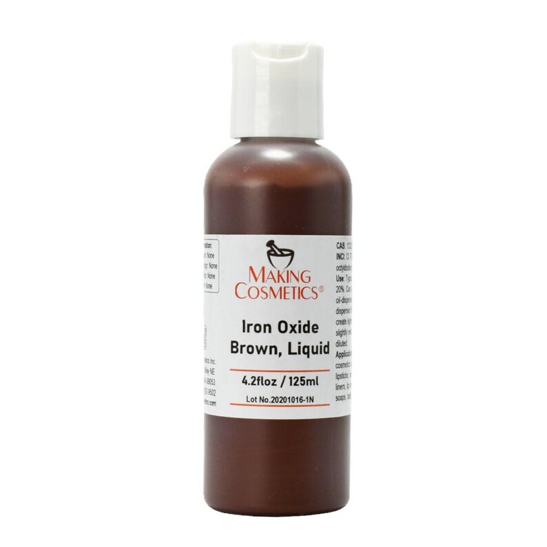 MakingCosmetics - Iron Oxide Brown, Liquid - Cosmetic Ingredient image 1