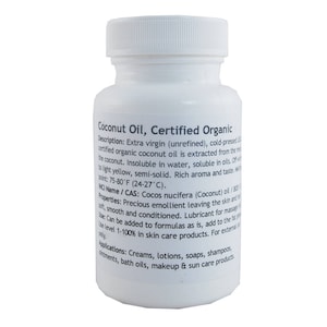 MakingCosmetics - Coconut Oil, USDA Certified Organic - Cosmetic Ingredient