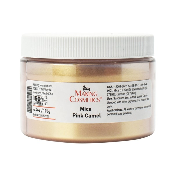 MakingCosmetics - Mica Pink Camel - Cosmetic Ingredient