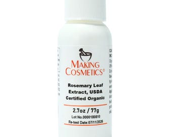 MakingCosmetics - Rosemary Leaf Extract, USDA Certified Organic - Cosmetic Ingredient