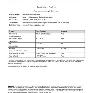 MakingCosmetics - Hyaluronic Acid Multiplex 7 - Cosmetic Ingredient zdjęcie 3