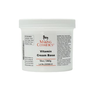 MakingCosmetics - Vitamin Cream Base - Cosmetic Ingredient