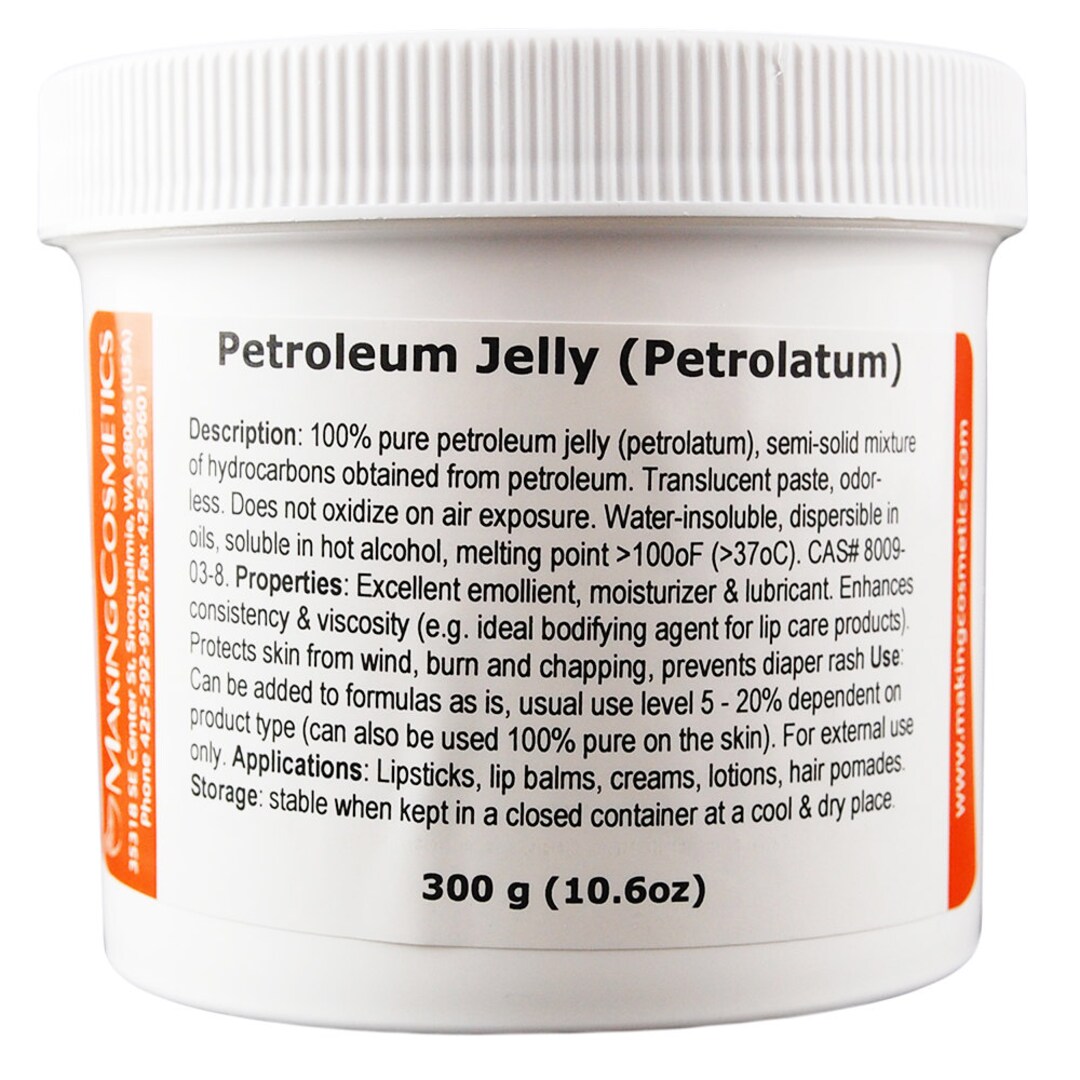 Makingcosmetics Petroleum Jelly petrolatum, USP Cosmetic Ingredient Etsy