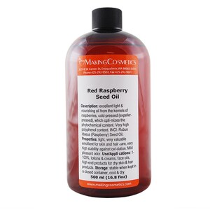 MakingCosmetics - Red Raspberry Seed Oil - Cosmetic Ingredient