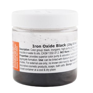 MakingCosmetics Iron Oxide Black Cosmetic Ingredient image 1