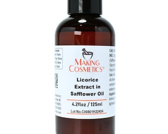 MakingCosmetics - Licorice Extract in Safflower Oil - Cosmetic Ingredient