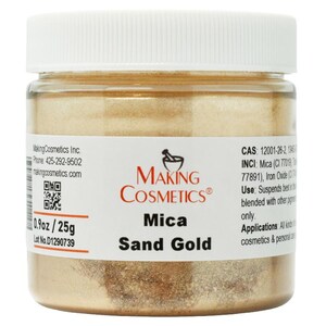 MakingCosmetics - Mica Sand Gold - Cosmetic Ingredient