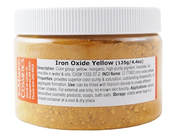 MakingCosmetics - Iron Oxide Yellow - Cosmetic Ingredient