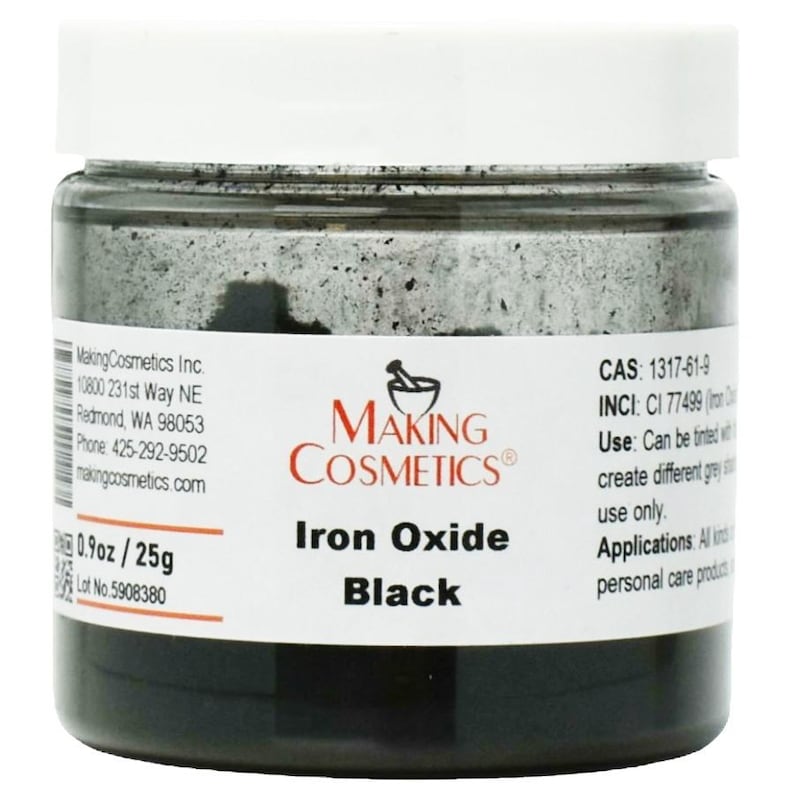 MakingCosmetics - Iron Oxide Black - Cosmetic Ingredient afbeelding 1