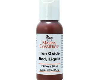 MakingCosmetics - Iron Oxide Red, Liquid - Cosmetic Ingredient
