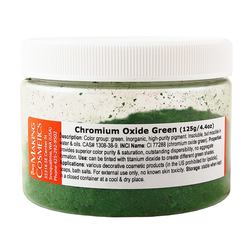 MakingCosmetics Chromium Oxide Green Cosmetic Ingredient image 1