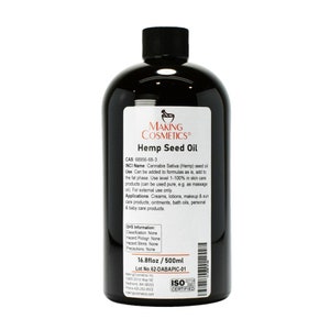 MakingCosmetics - Hemp Seed Oil - Cosmetic Ingredient