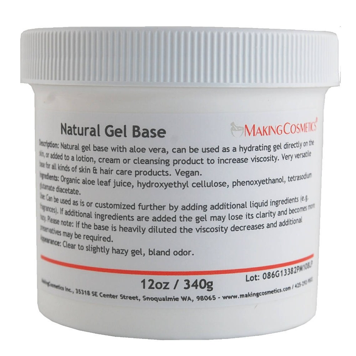 MakingCosmetics Natural Gel Base Cosmetic Ingredient Etsy
