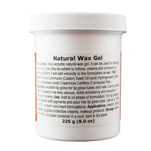 MakingCosmetics Natural Gel-Wax Cosmetic Ingredient image 1