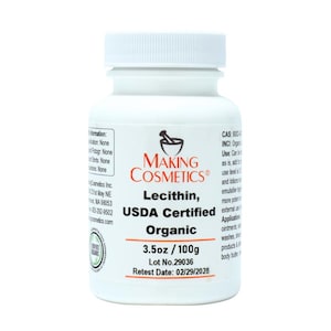 MakingCosmetics - Lecithin, USDA Certified Organic - Cosmetic Ingredient