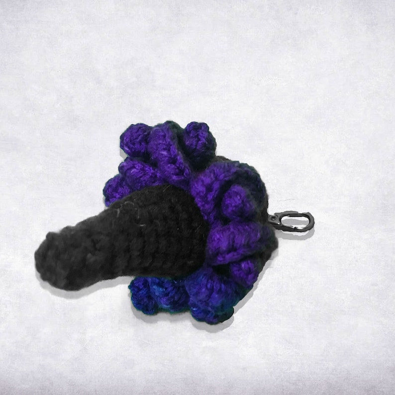 Octopus Ice Cream Cone, Zipper Pull, Plush Keychain Etsy