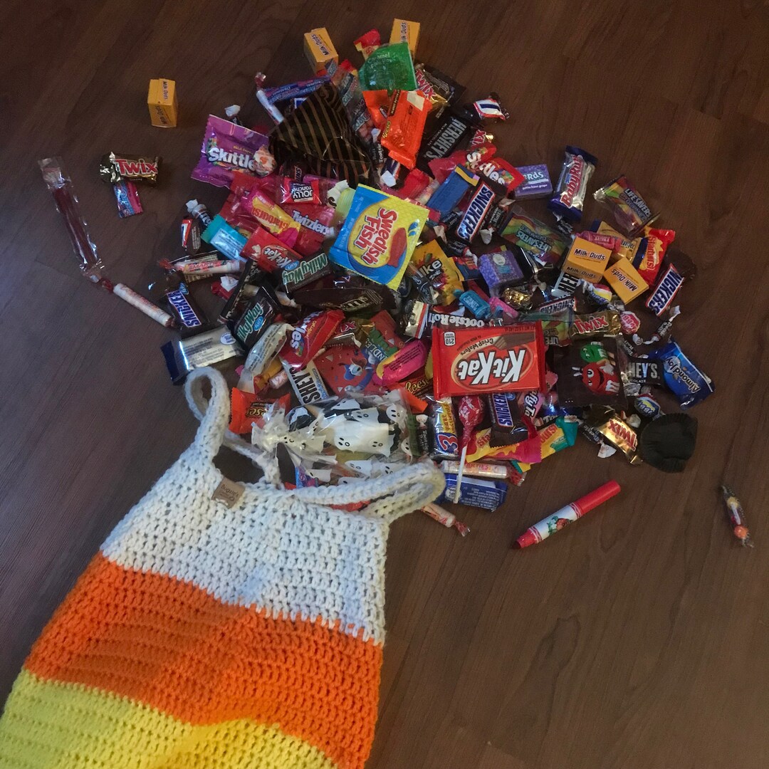 Candy Corn Trick or Treat Bag - Etsy